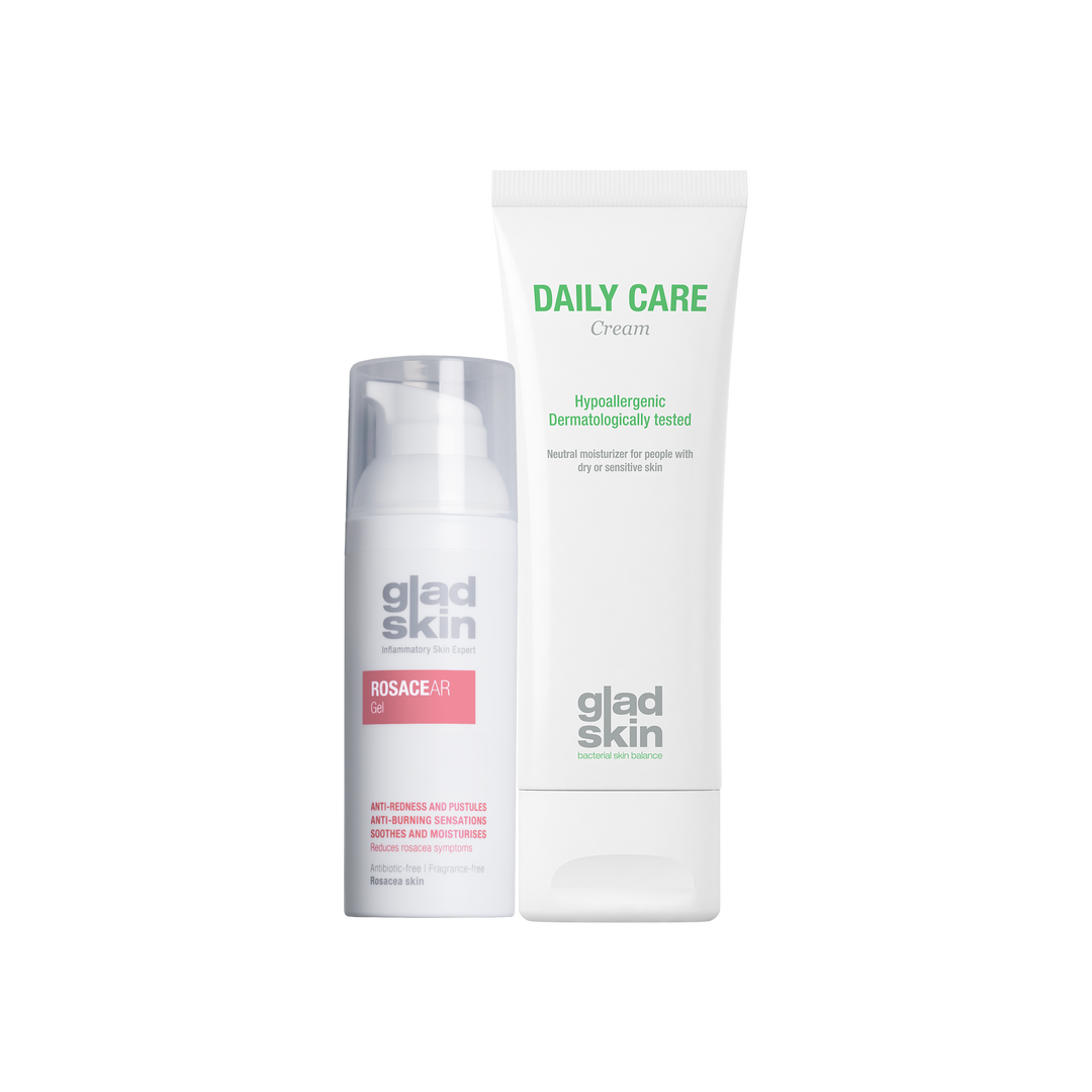 Verminder puistjes en roodheid en verzorg je huid met de moisturizing set