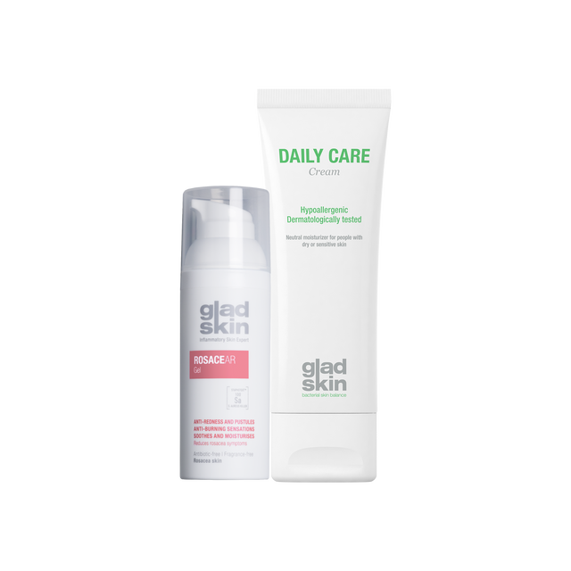 Verminder puistjes en roodheid en verzorg je huid met de moisturizing set