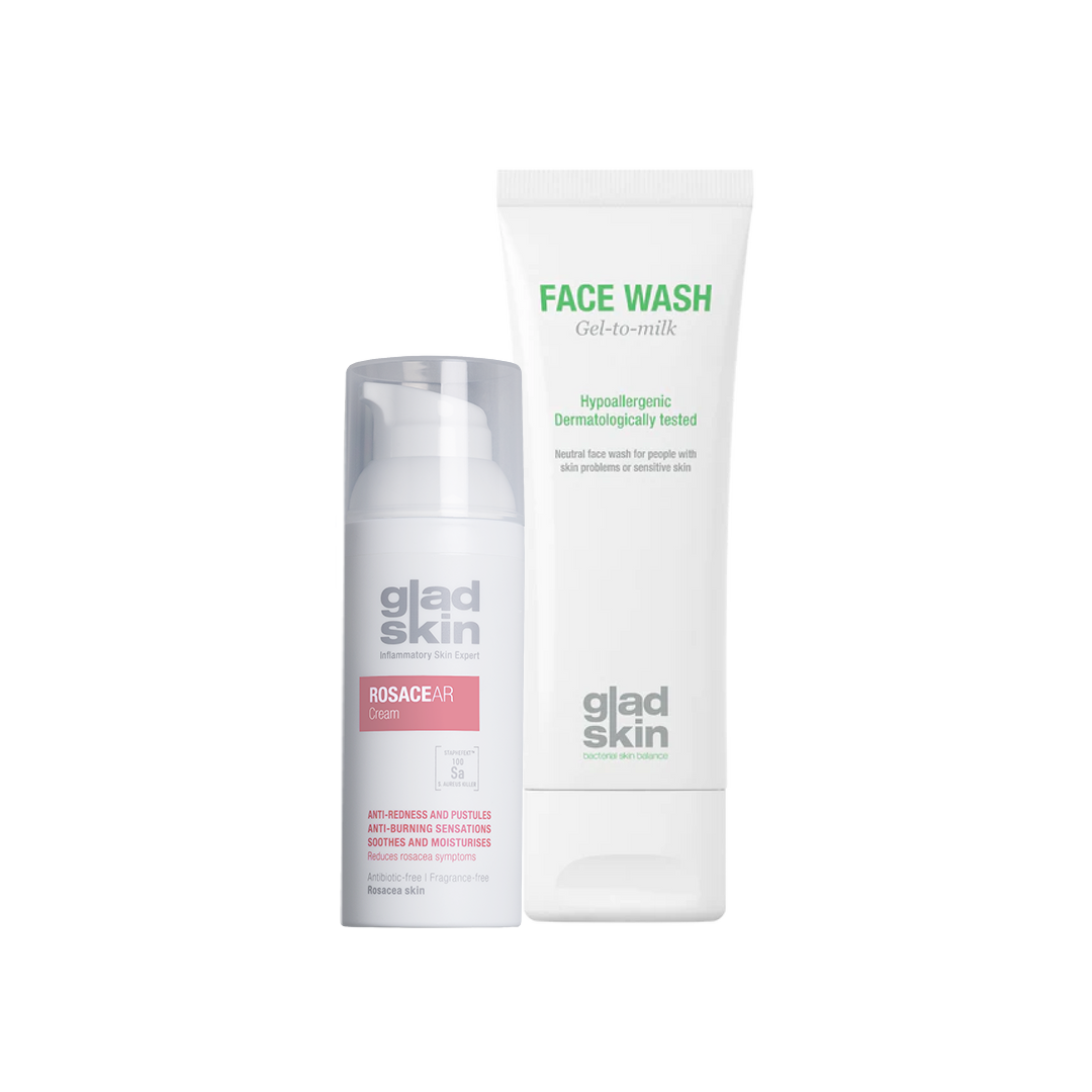 Verminder roodheid en puistjes en gebruik de face wash als een milde clenaser