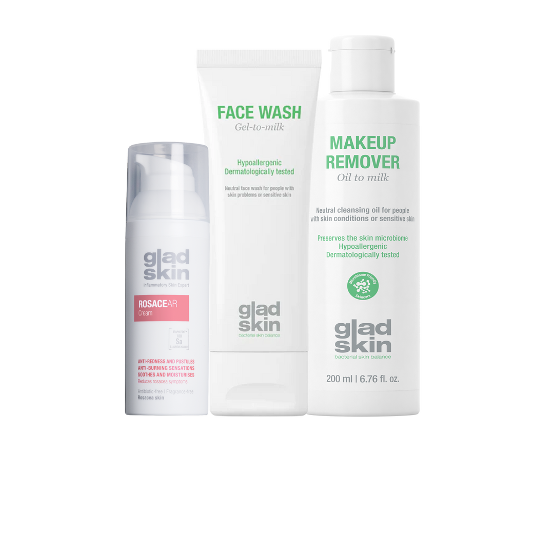 Rosacear Cream Cleansing Set voor de beste verzorging Gladskin